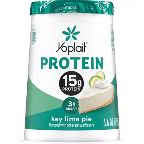 How many carbs are in key lime yogurt - calories, carbs, nutrition