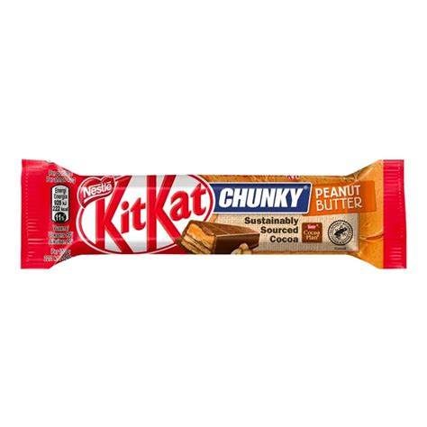 How many carbs are in kit kat chunky peanut - calories, carbs, nutrition