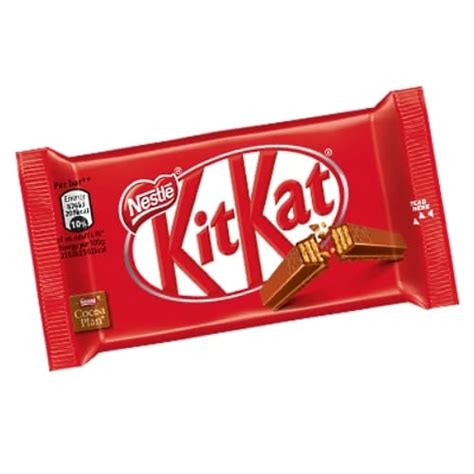 How many carbs are in kitkat (4 fingers) - calories, carbs, nutrition