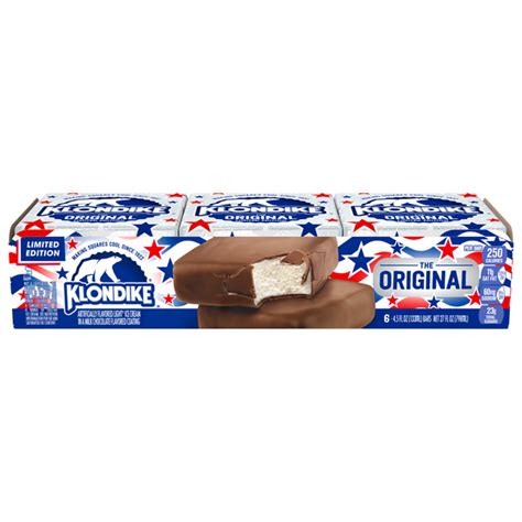 How many carbs are in klondike bar, original - calories, carbs, nutrition