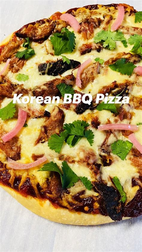 How many carbs are in korean bbq pizza (16