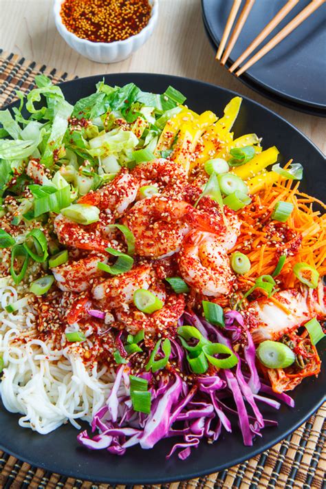 How many carbs are in korean tofu noodle salad - calories, carbs, nutrition