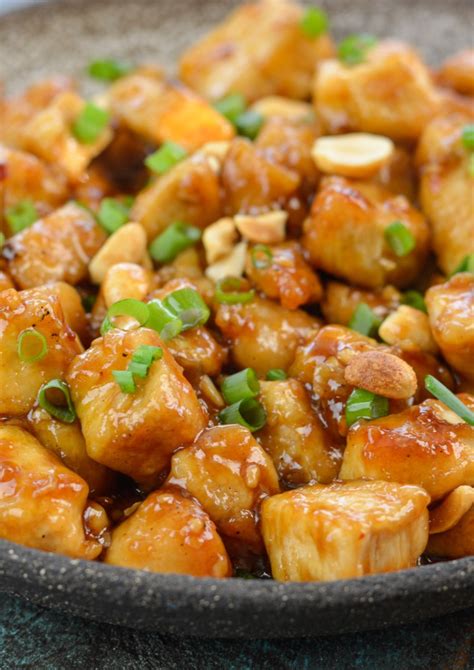 How many carbs are in kung pao-style chicken - calories, carbs, nutrition