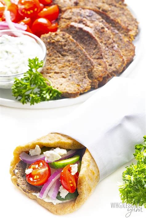 How many carbs are in lamb gyro - calories, carbs, nutrition