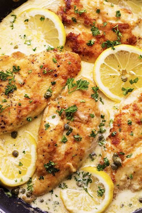 How many carbs are in lemon chicken piccatta entret (79555.2) - calories, carbs, nutrition