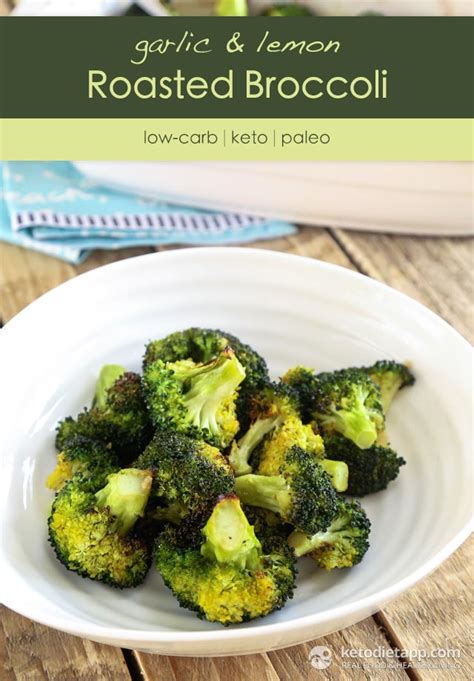 How many carbs are in lemon garlic broccoli - calories, carbs, nutrition