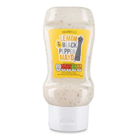 How many carbs are in lemon pepper mayonnaise - calories, carbs, nutrition