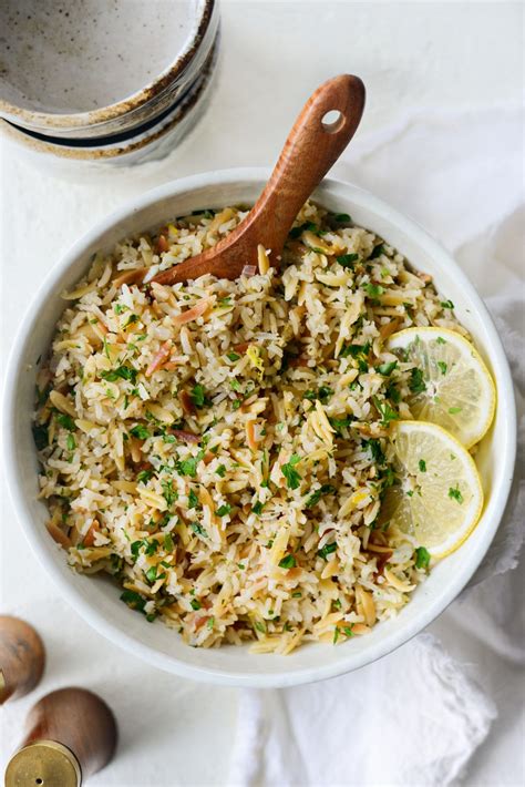 How many carbs are in lemon rice pilaf - calories, carbs, nutrition