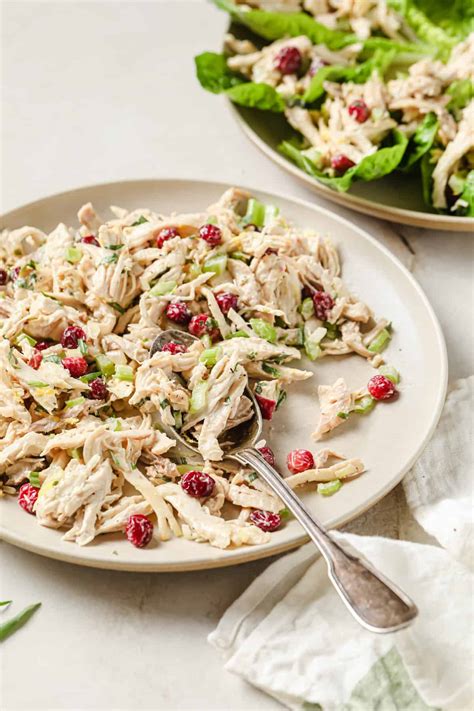 How many carbs are in lemon tarragon chicken salad - calories, carbs, nutrition