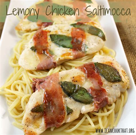 How many carbs are in lemony chicken saltimbocca - calories, carbs, nutrition