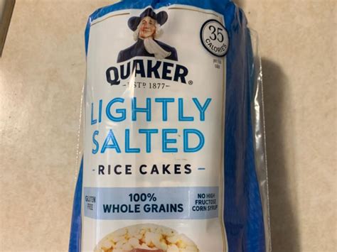 How many carbs are in lightly salted rice cakes - calories, carbs, nutrition