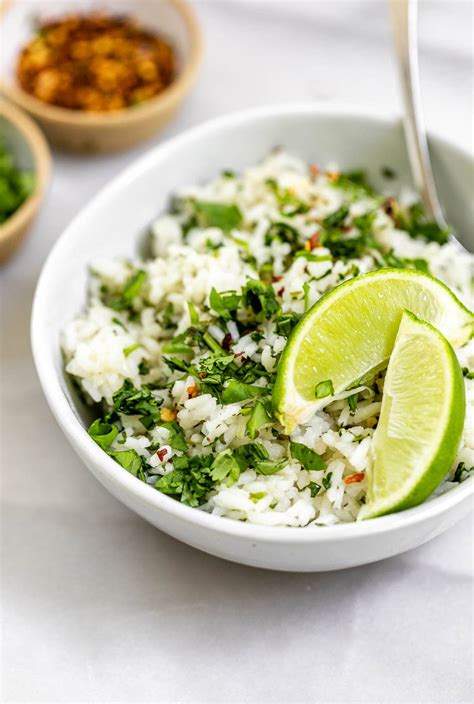 How many carbs are in lime cilantro rice - calories, carbs, nutrition