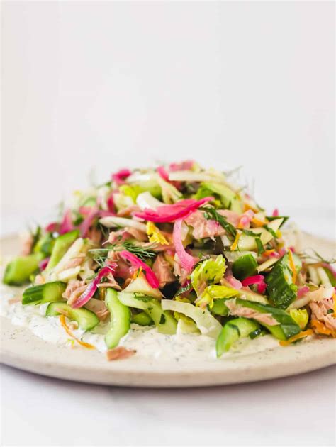 How many carbs are in lime dill albacore tuna salad - calories, carbs, nutrition