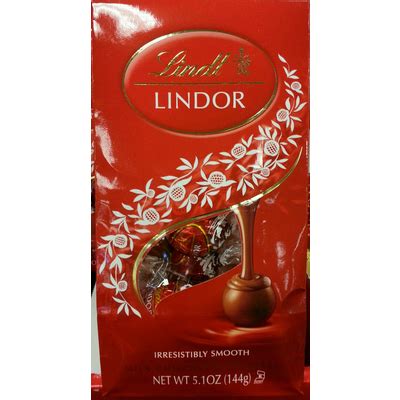 How many carbs are in lindor truffles milk chocolate - calories, carbs, nutrition