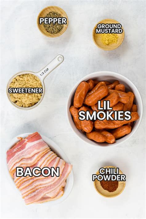 How many carbs are in little smokies - calories, carbs, nutrition