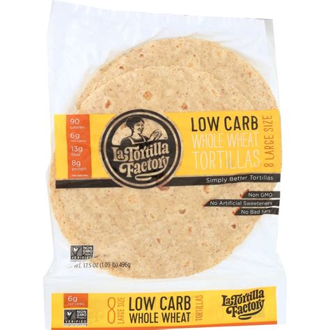 How many carbs are in lo carb wheat tortillas - calories, carbs, nutrition