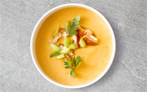 How many carbs are in lobster bisque with sherry - calories, carbs, nutrition