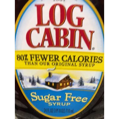 How many carbs are in log cabin syrup - calories, carbs, nutrition