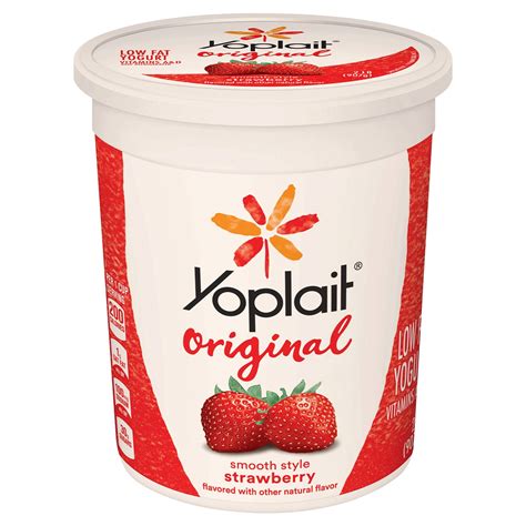 How many carbs are in low fat strawberry yoghurt - calories, carbs, nutrition