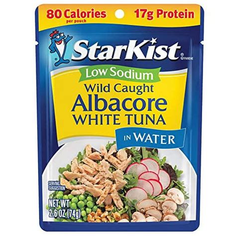 How many carbs are in low sodium albacore tuna - calories, carbs, nutrition