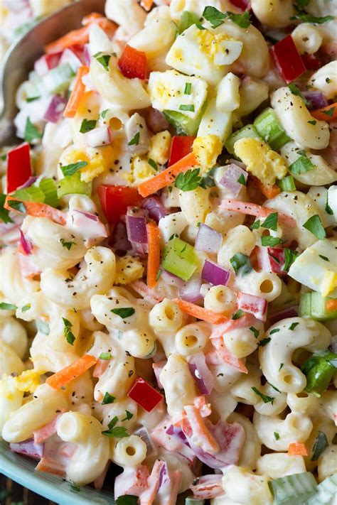 How many carbs are in macaroni salad - calories, carbs, nutrition