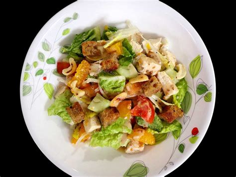 How many carbs are in mandarin chicken salad - calories, carbs, nutrition