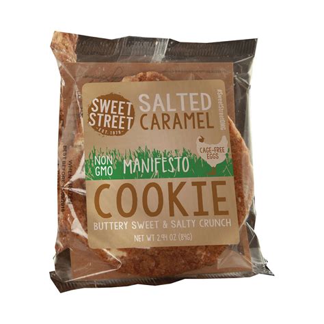 How many carbs are in manifesto salted caramel cookies - calories, carbs, nutrition