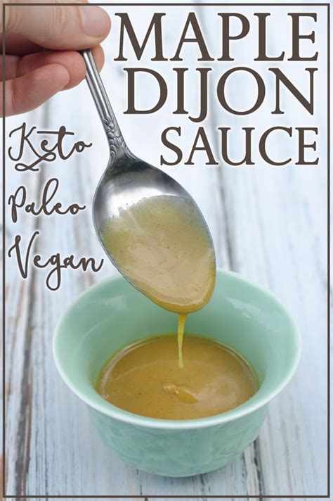 How many carbs are in maple dijon sauce - calories, carbs, nutrition