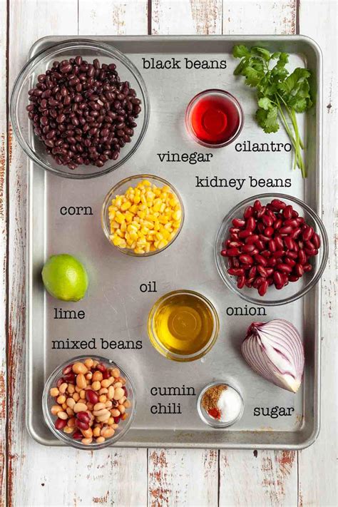 How many carbs are in marinated bean salad with cumin - calories, carbs, nutrition