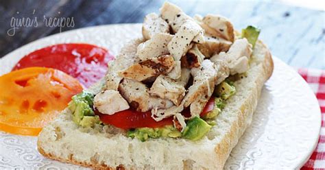 How many carbs are in marinated grilled chicken ciabatta - calories, carbs, nutrition