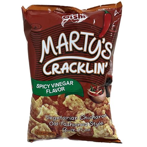 How many carbs are in marty's cracklin' - calories, carbs, nutrition