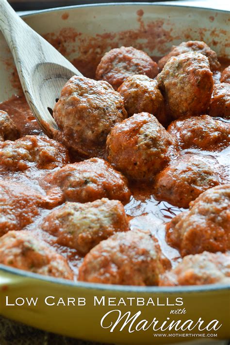 How many carbs are in meatball marinara - calories, carbs, nutrition