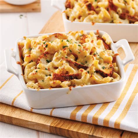 How many carbs are in mediterranean chicken mac n cheese gratin - calories, carbs, nutrition