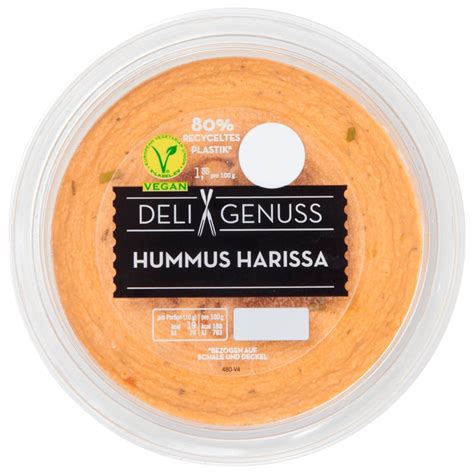 How many carbs are in mediterranean deli harissa hummos - calories, carbs, nutrition