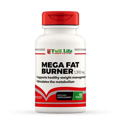 How many carbs are in mega fat burners - calories, carbs, nutrition