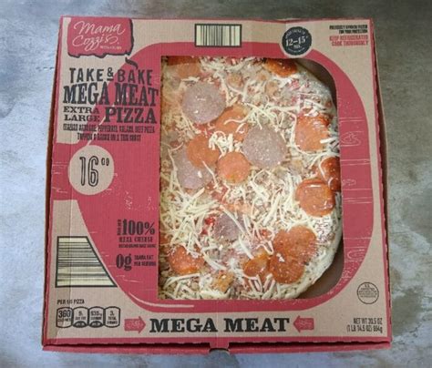 How many carbs are in mega meat pizza - calories, carbs, nutrition