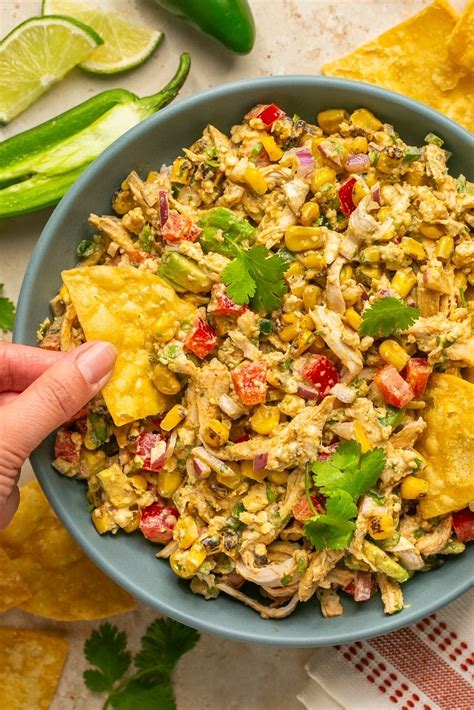 How many carbs are in mexican chicken salad - calories, carbs, nutrition