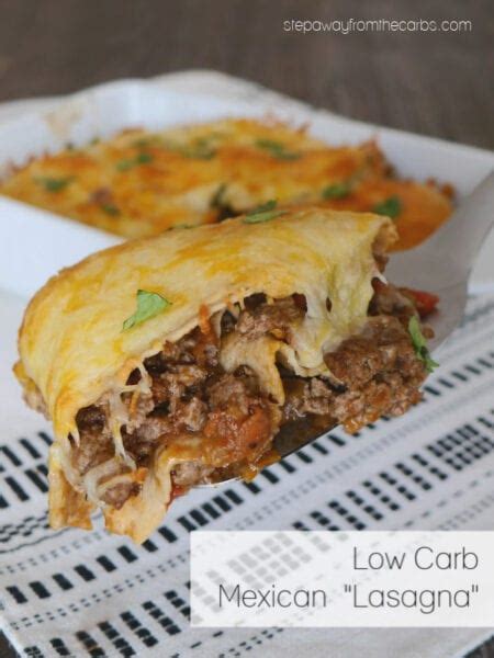 How many carbs are in mexican lasagna - calories, carbs, nutrition