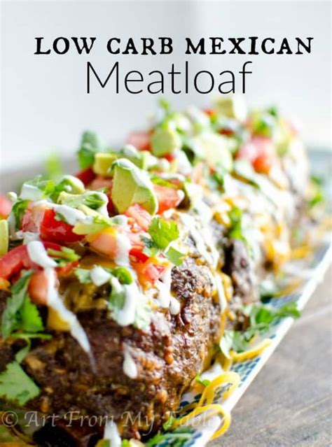 How many carbs are in mexican meatloaf & roasted wedge potato - calories, carbs, nutrition