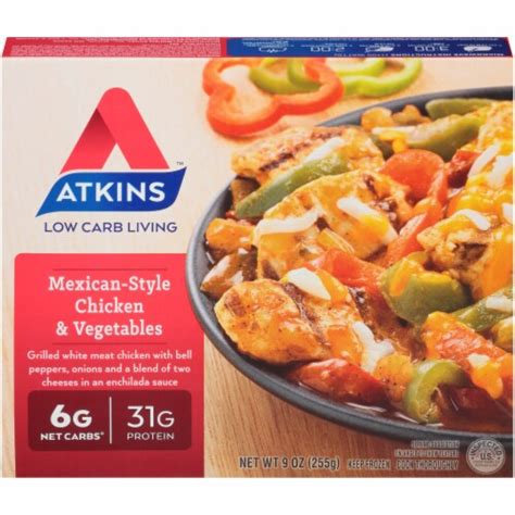 How many carbs are in mexican style chicken and vegetables - calories, carbs, nutrition