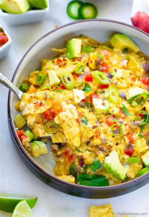 How many carbs are in migas mexican scrambled eggs - calories, carbs, nutrition