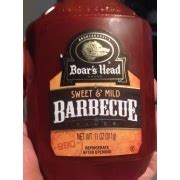 How many carbs are in mild bbq sauce - calories, carbs, nutrition