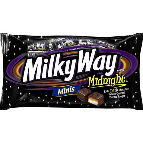 How many carbs are in milky way midnight mini - calories, carbs, nutrition