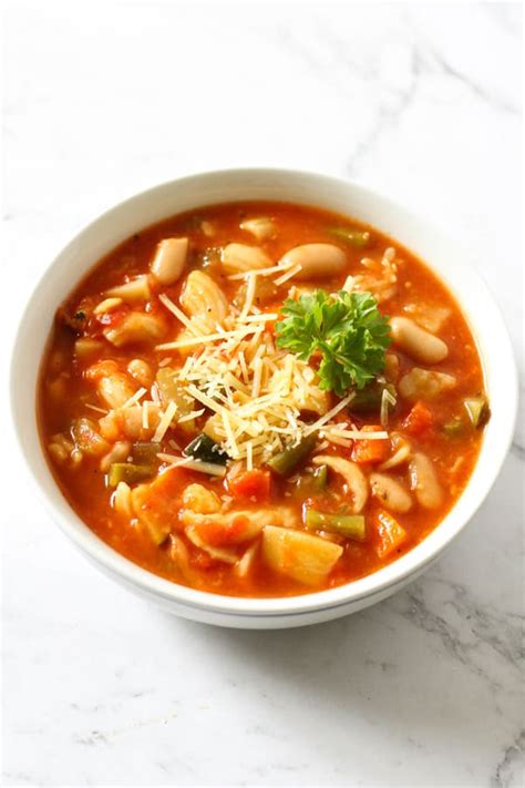 How many carbs are in minestrone - calories, carbs, nutrition