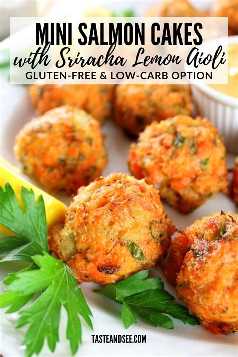 How many carbs are in mini salmon cakes - calories, carbs, nutrition