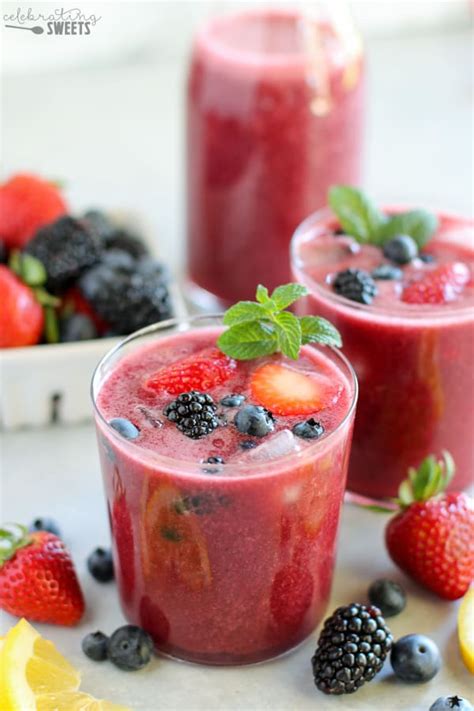 How many carbs are in mixed berry augua fresca - calories, carbs, nutrition