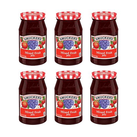 How many carbs are in mixed fruit jam - calories, carbs, nutrition