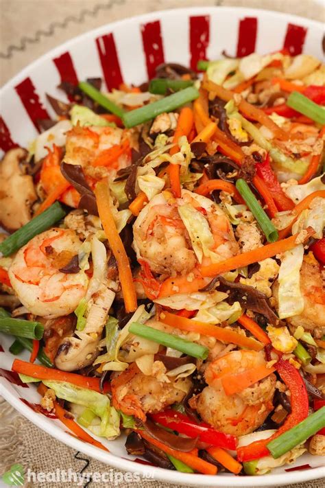 How many carbs are in moo shoo shrimp - calories, carbs, nutrition