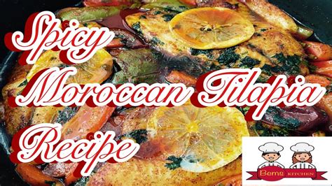 How many carbs are in moroccan style tilapia - calories, carbs, nutrition