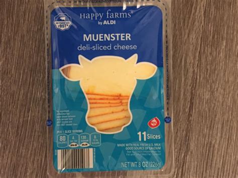 How many carbs are in muenster cheese - calories, carbs, nutrition